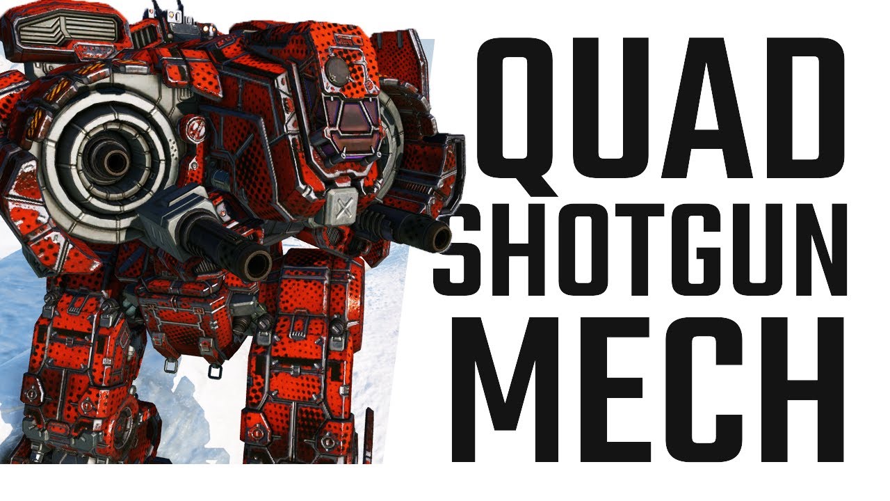 Crit Seeking Quad Shotgun Fafnir Build - Mechwarrior Online The Daily Dose 1467