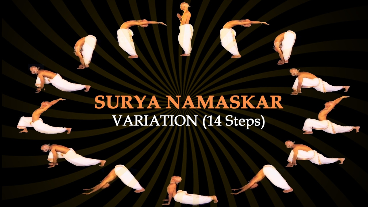 Well Controlled Surya Namaskar (14 Steps) | How To Do Surya Namaskar or Sun Salutation Step by Step