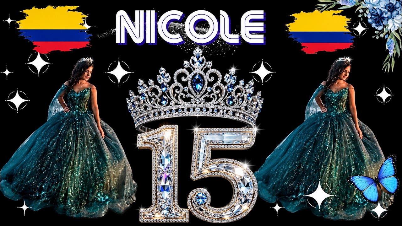 NICOLE'S SWEET 15 | FIESTA COLOMBIANA DE 15 A&Ntilde;OS | DJBOLO_