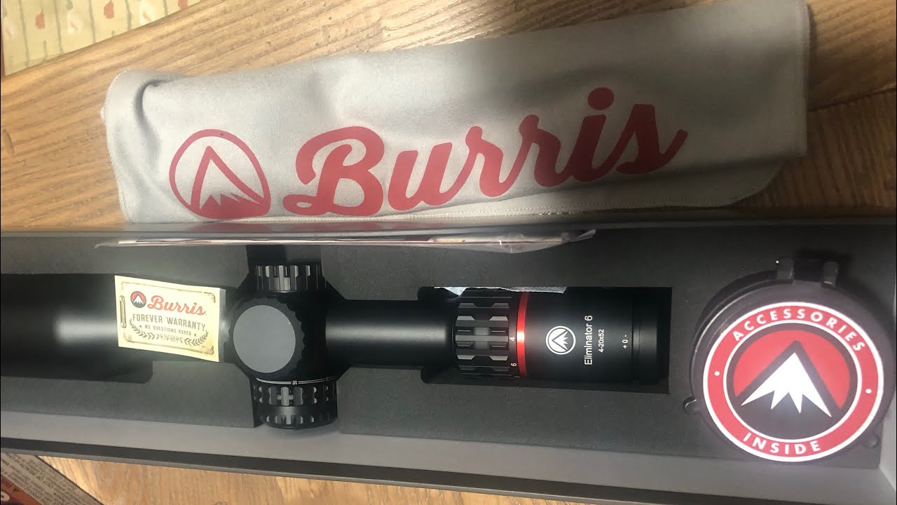 Unboxing new Burris Eliminator 6 4-20x52