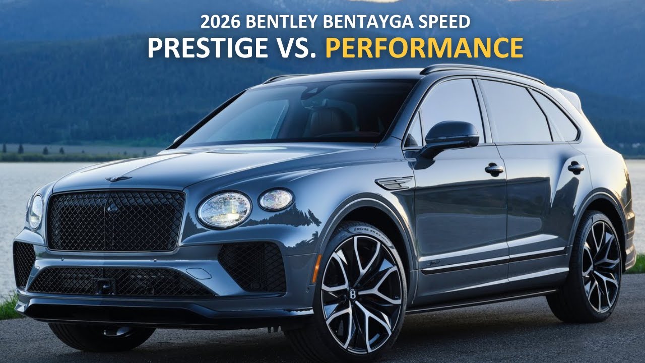 Обзор Bentley Bentayga Speed ​​2026: W12 больше нет. Большая ошибка?
