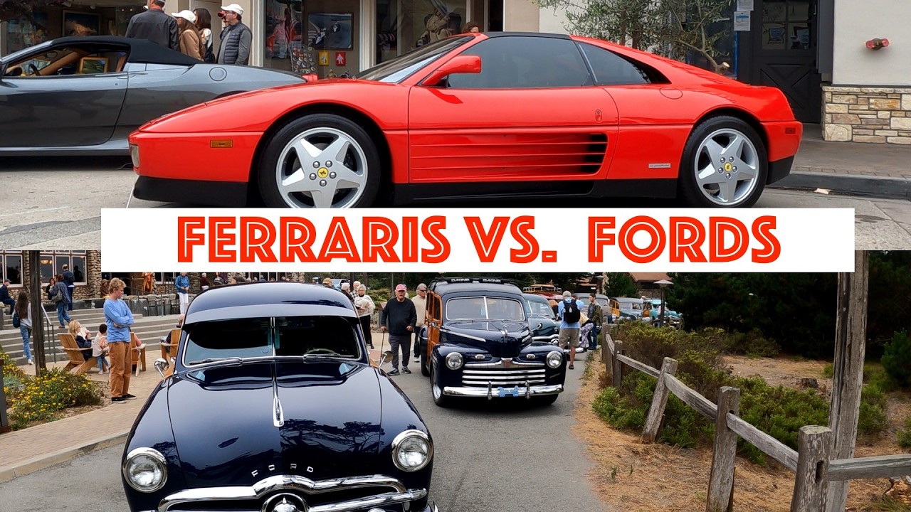Exotics vs Classics (Monterey Car Week 2025)