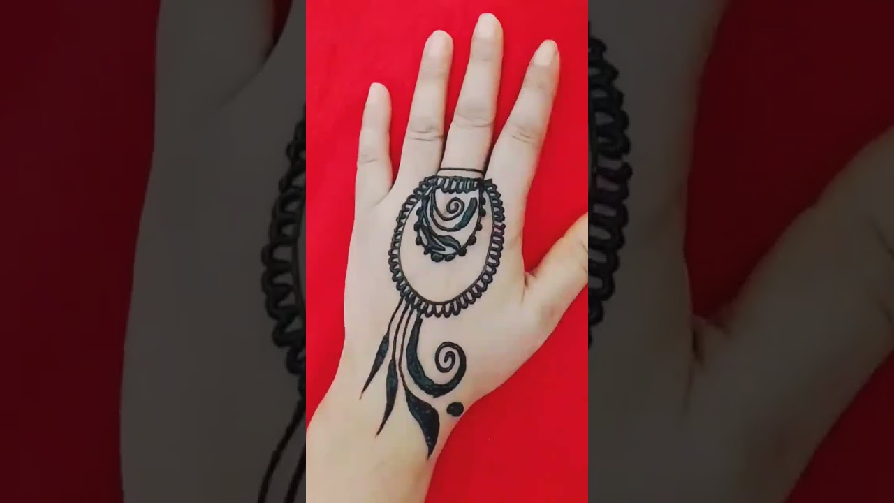 short finger mehndi design||short fingers #mehndi #finger #shorts