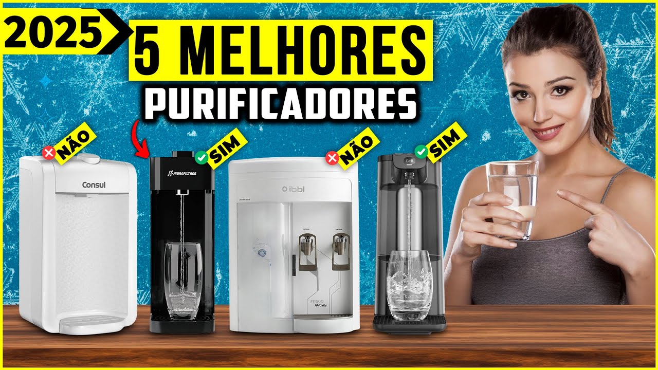 Os 5 Melhores Purificador De &Aacute;gua/ Filtro de &Aacute;gua Em 2025!