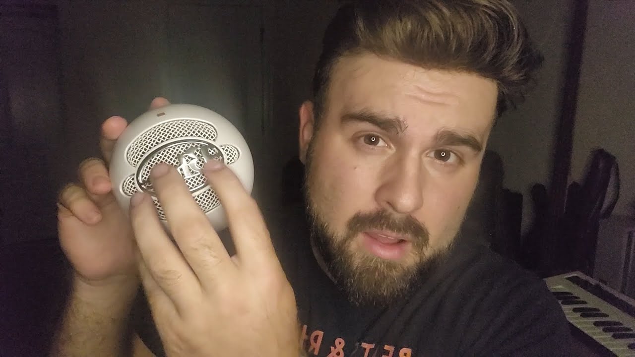 ASMR | Blue Snowball | Fast & Aggressive Mic Tapping, Brushing and Gripping