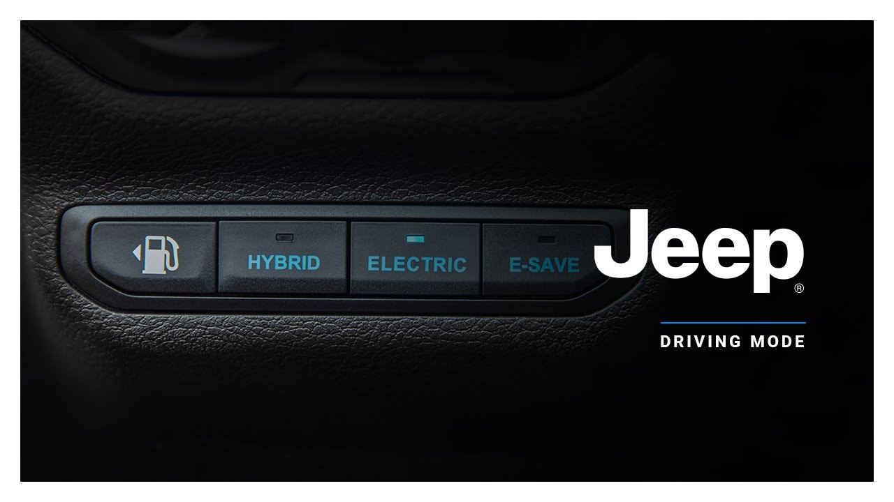 Jeep® | Wrangler 4xe Tips | The Three Driving Modes: Hybrid, Electric and E-Save