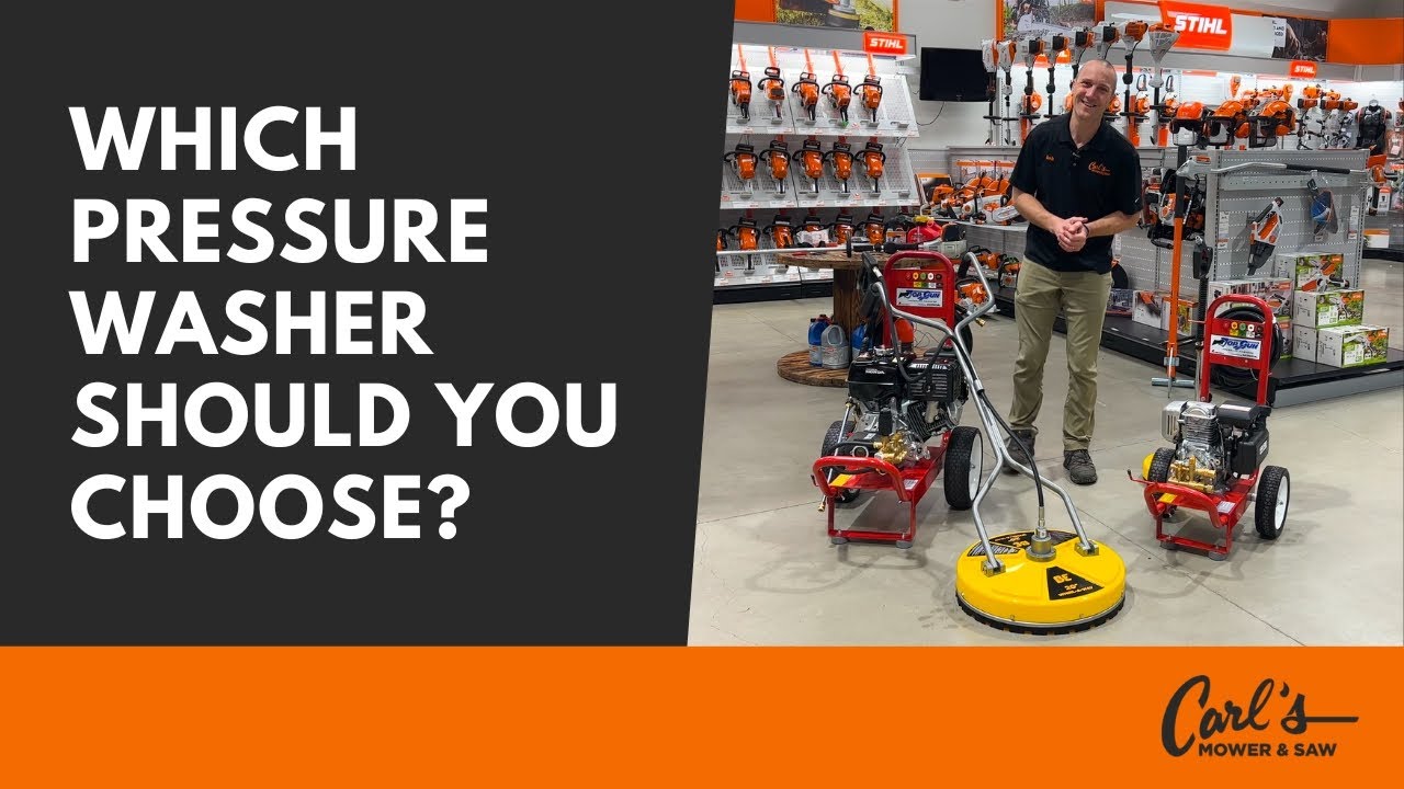 It's Spring and That Means It's Time To Pull Out That Pressure Washer