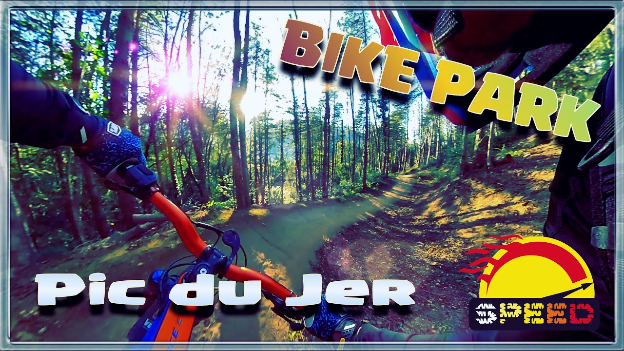 VTT BIKE PARK Pic du Jer 🛣 Descente en VTTAE 🚲Enduro Pyrénées