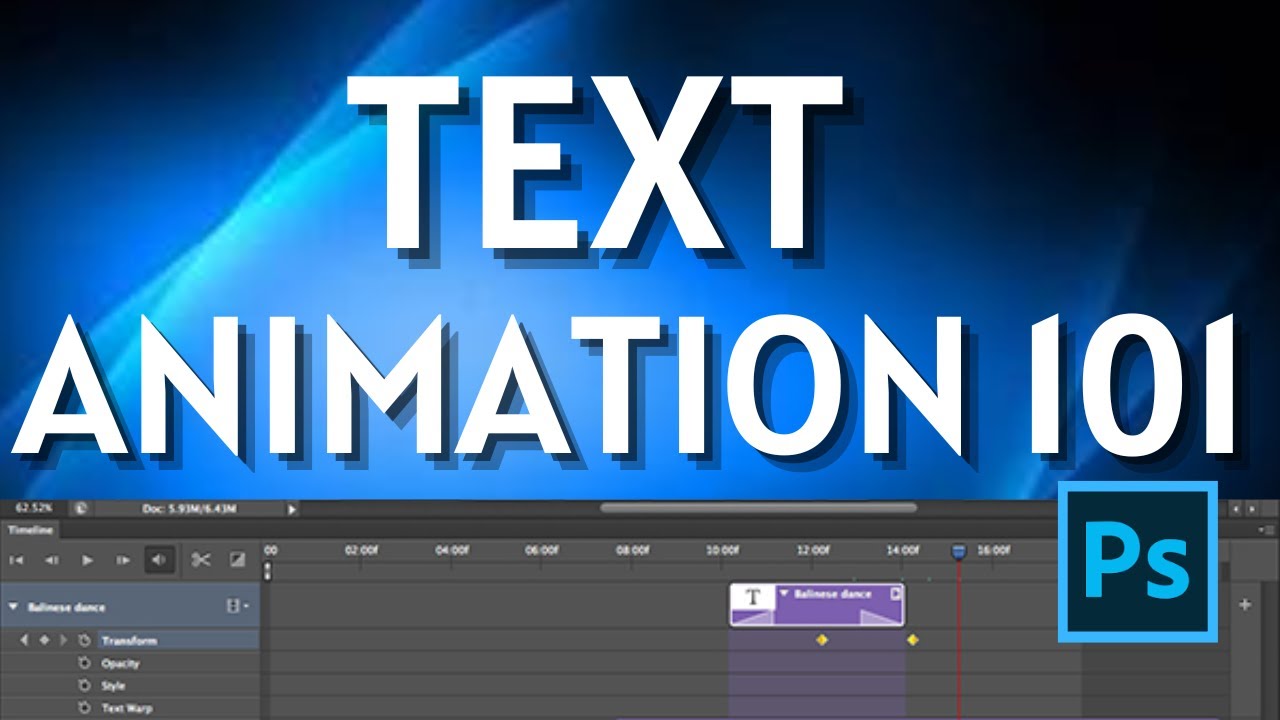 How to Animate Text in Photoshop: A Guide to Creating Dynamic Graphics