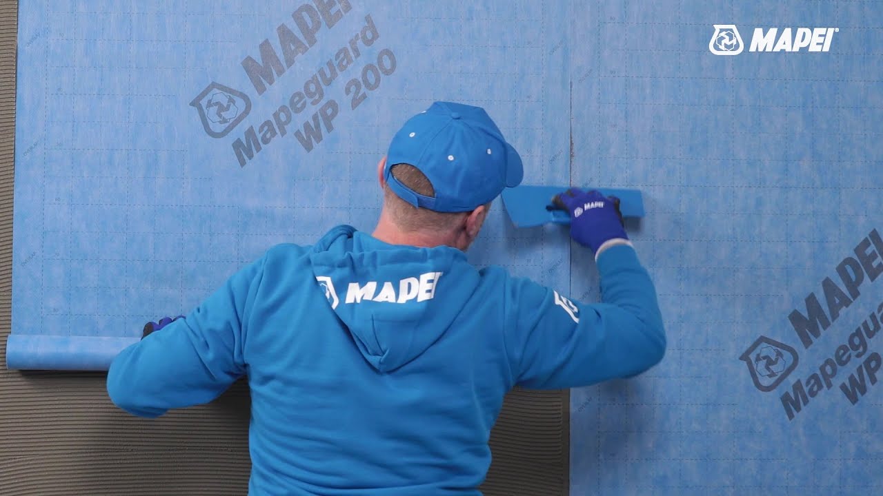 MAPEI MAPEGUARD WP SYSTEM - Komplettsystem zur Abdichtung von Feuchträumen, Bädern und Duschen