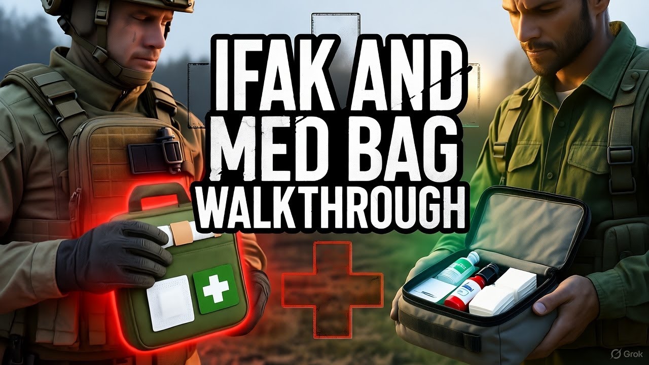 Обзор IFAK и аптечки