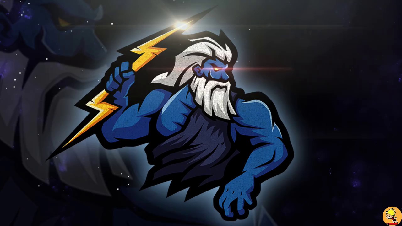 Zeus Mascot Logo | Esport | Speedart