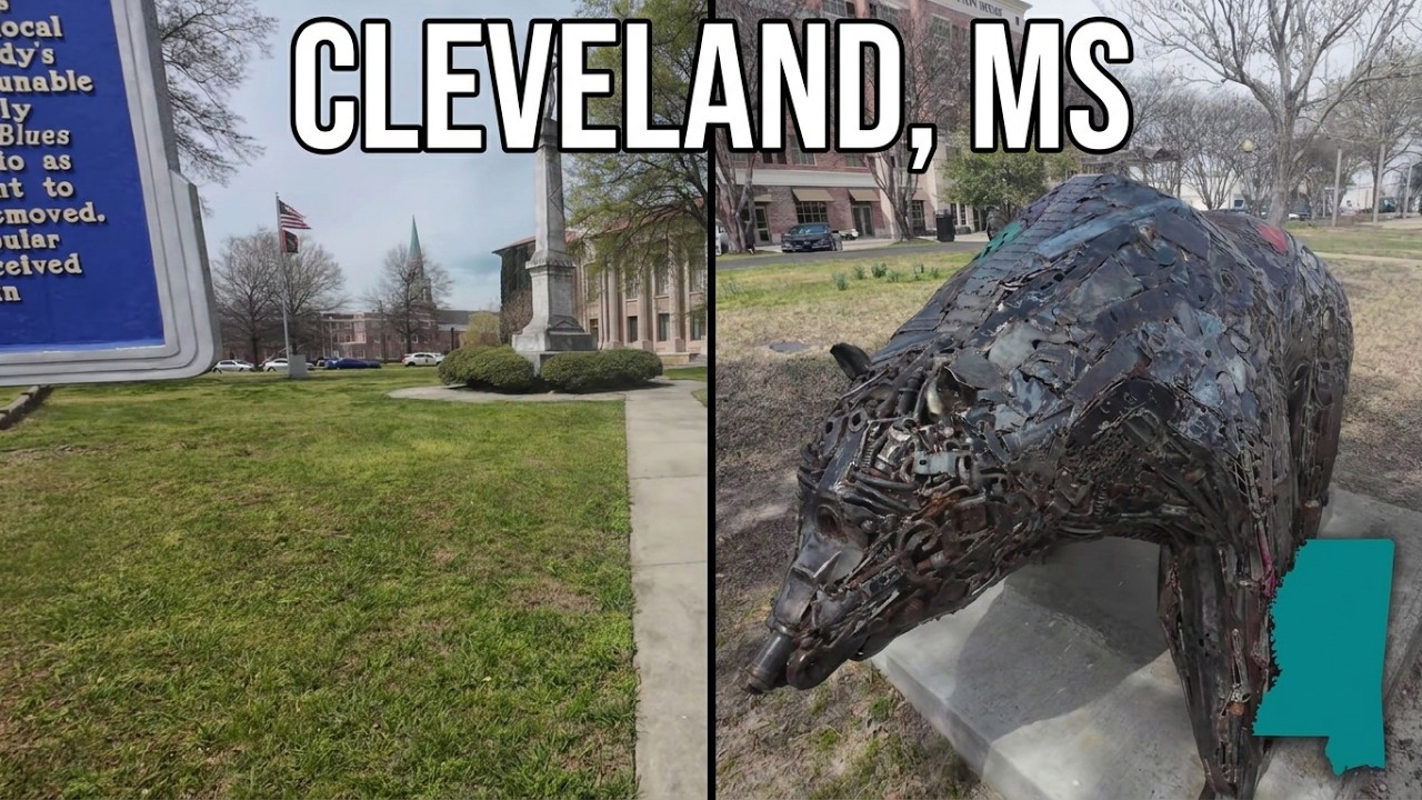 Cleveland, Mississippi I Mississippi Delta I March 21, 2025 I 4K