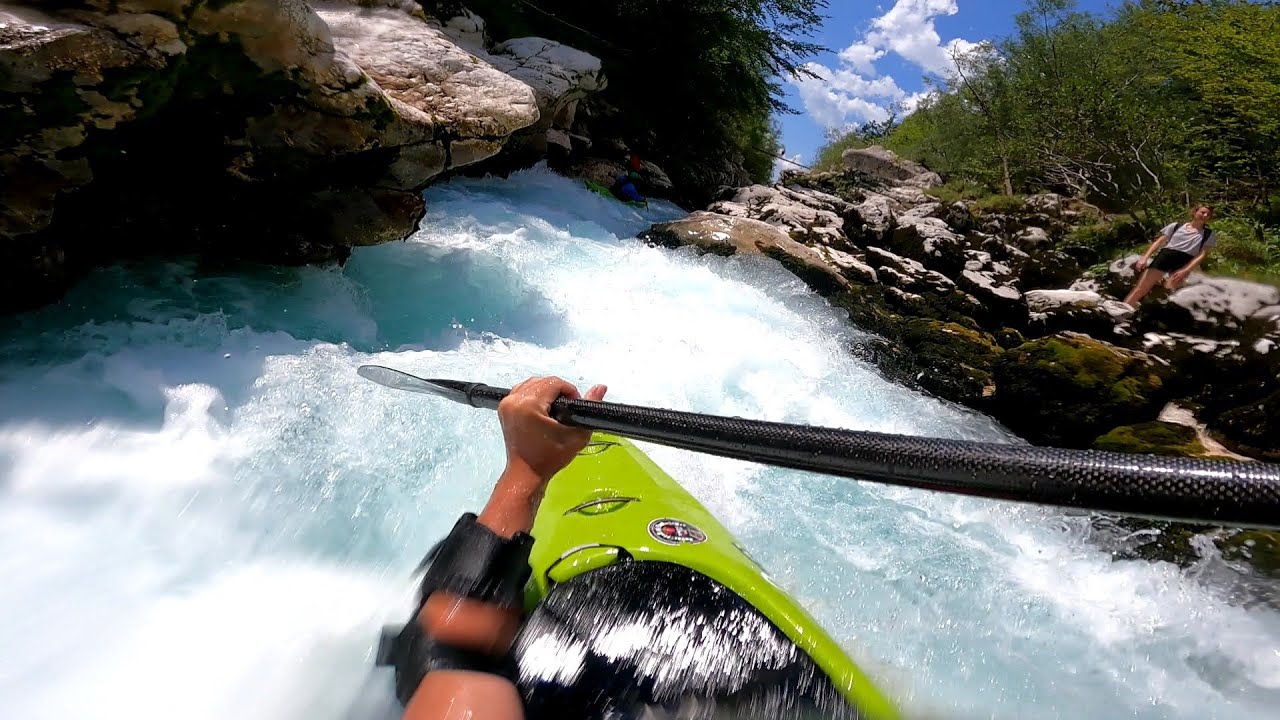 Soča + Koritnica - kajaky Slovinsko