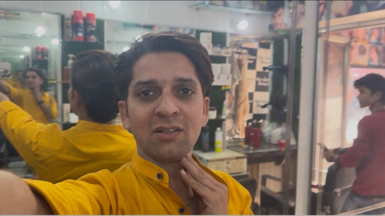 Finally, aaj kafi dino baad ￼ haircut Kara liya 😁 || goluvlog70 