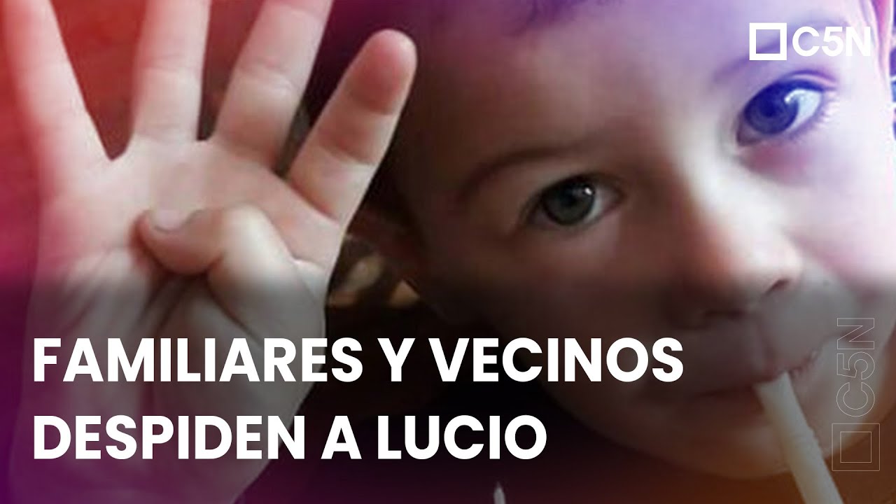 FAMILIARES y VECINOS DESPIDEN A LUCIO: HABLA MAXIMILIANO, TÍO DE LA VÍCTIMA
