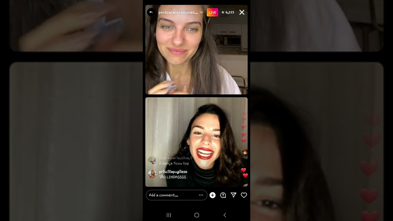 VaLu live on instagram. I didn't understand anything😁