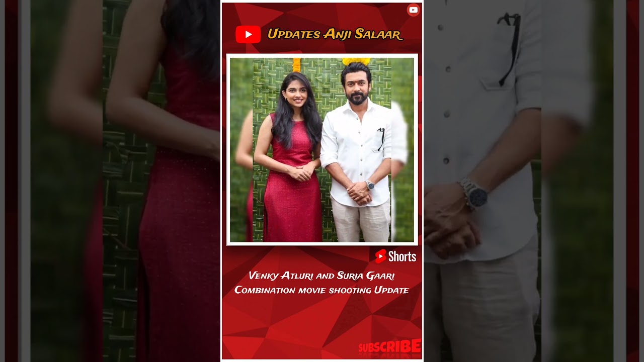 Suria and Venky Atluri combination movie started | #suria #venkyatluri #796cc
