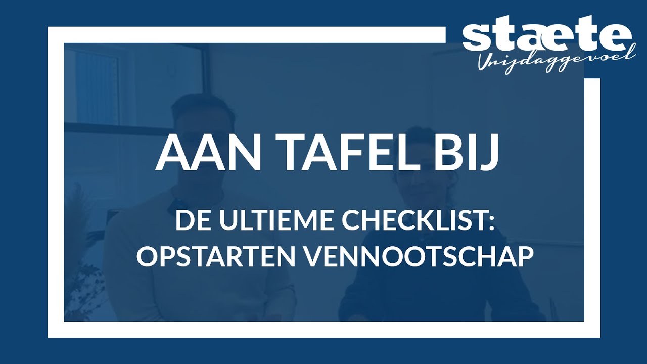Vennootschap oprichten? Deze 7 stappen mag je absoluut niet vergeten!