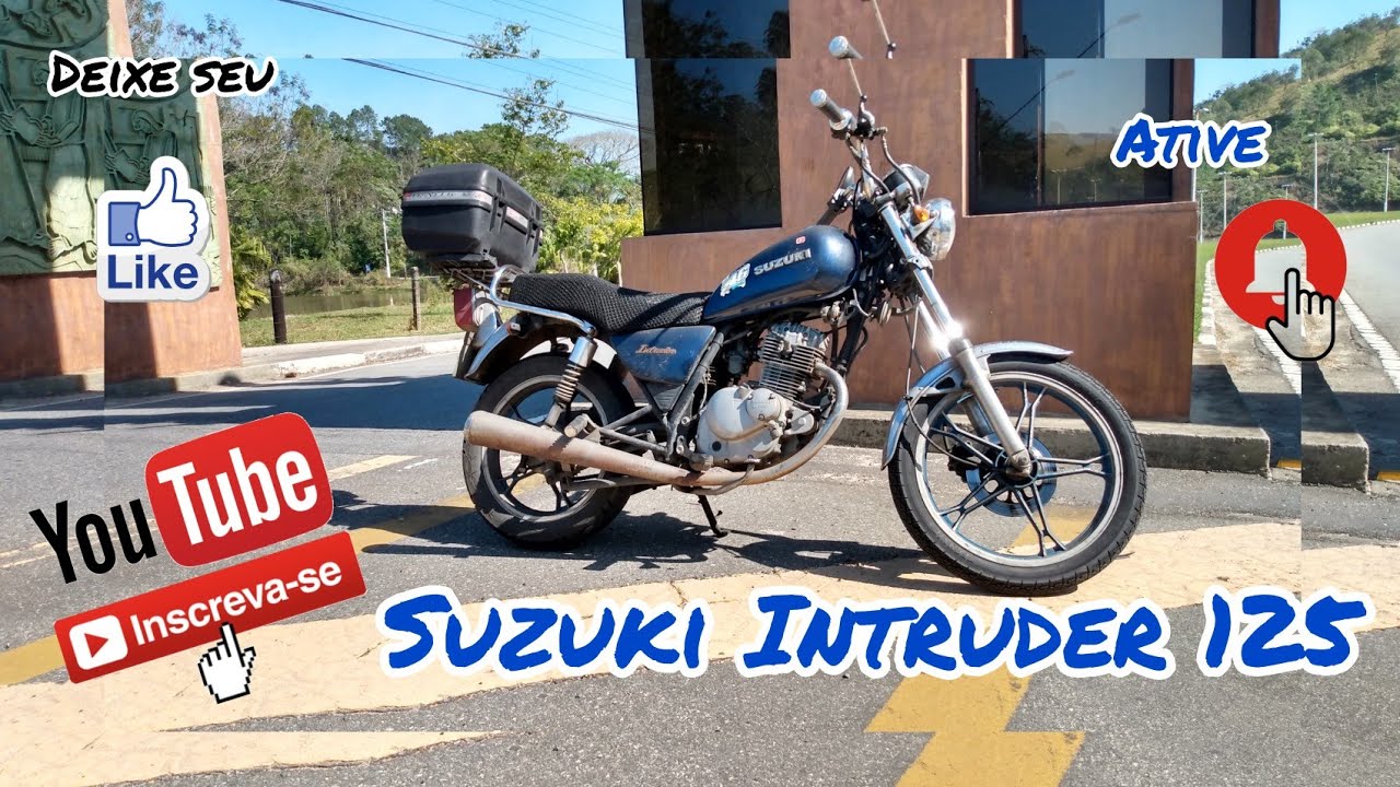 Testando Suzuki Intruder 125 2007