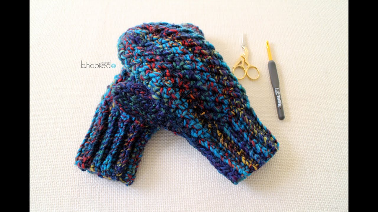 How To Crochet Mittens
