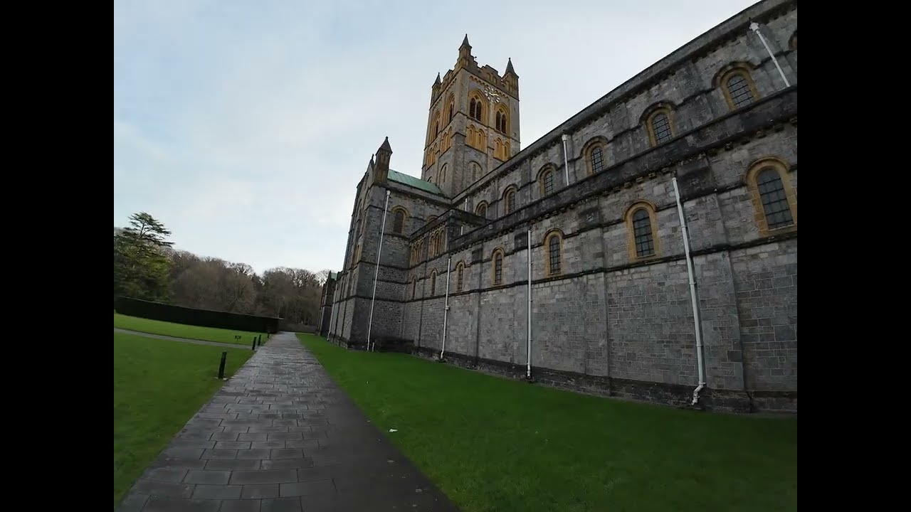 Buckfast Abbey grounds