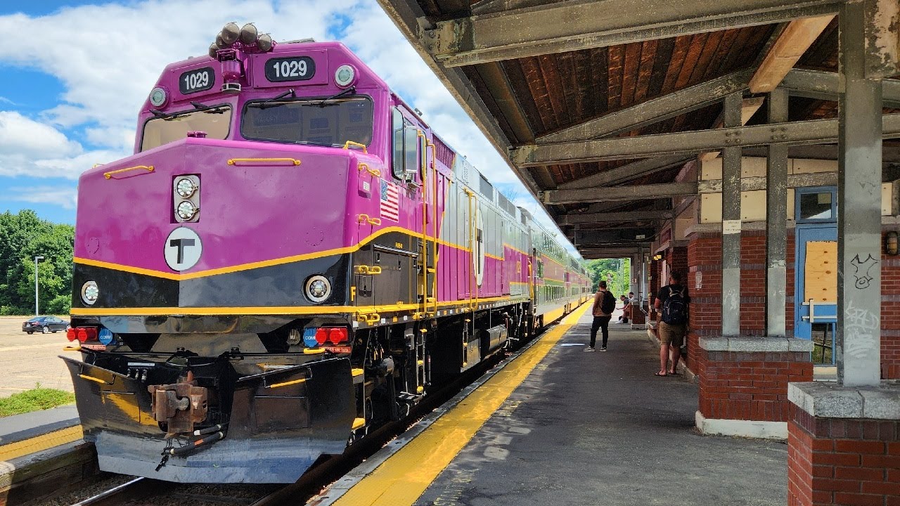 [4K] – Full Ride – Boston's MBTA Franklin Line – Northbound – Forge Park/495 – South Station