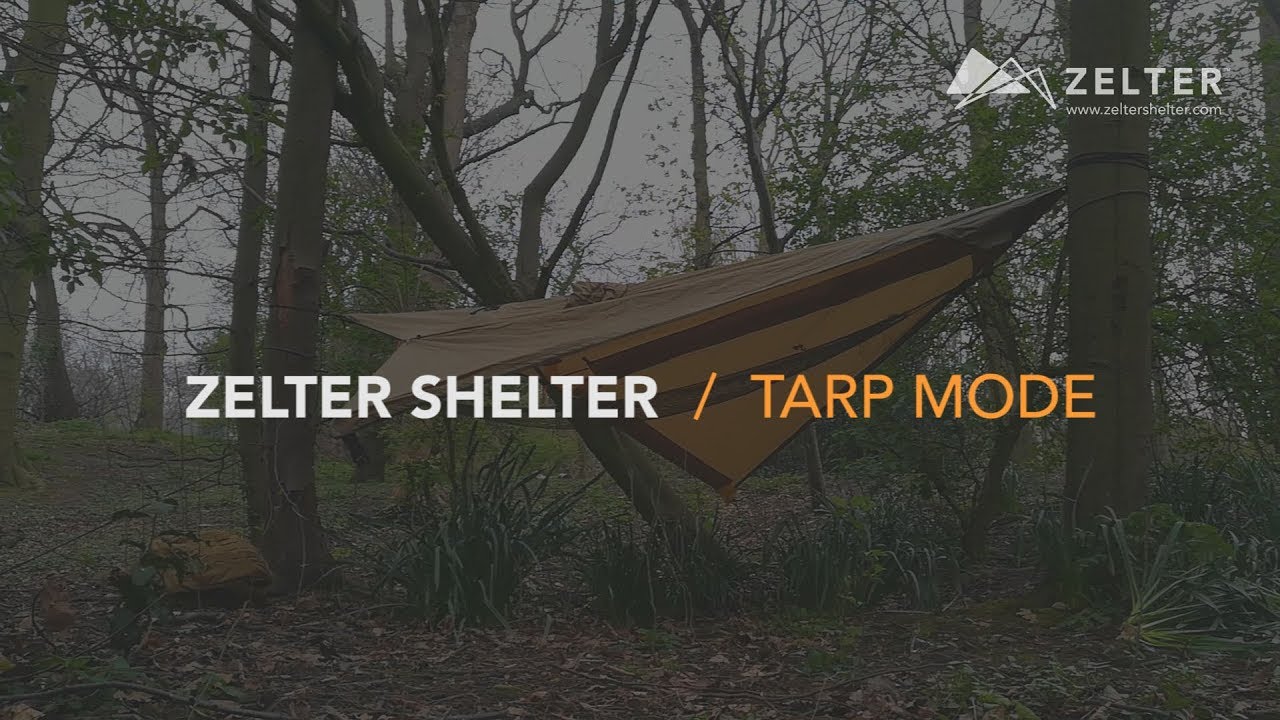 ZELTER SHELTER  - TARP MODE