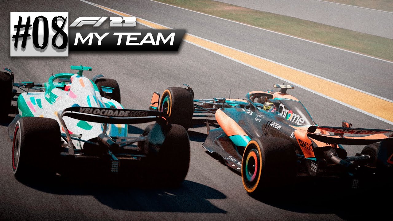 F1 23 - MY TEAM - GP DA ESPANHA 50% - TROCANDO O MOTOR PARA ABUSAR DA POTÊNCIA! - EP 008
