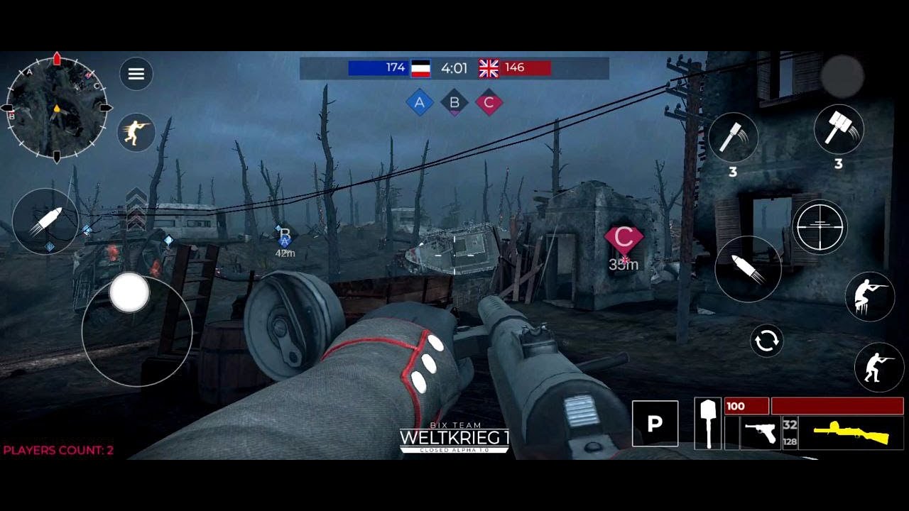 WW1 Mobile: Hunting Down Enemy Tanks! 💥