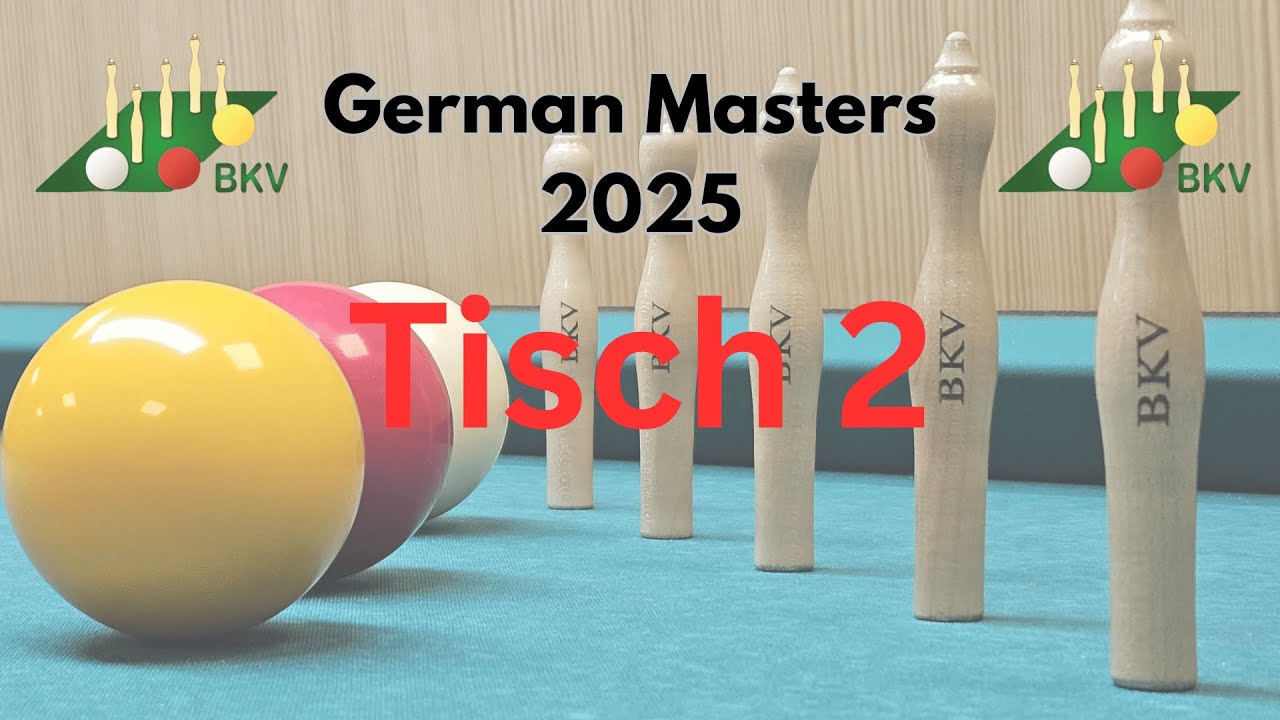 German Masters 2025 Billard 2