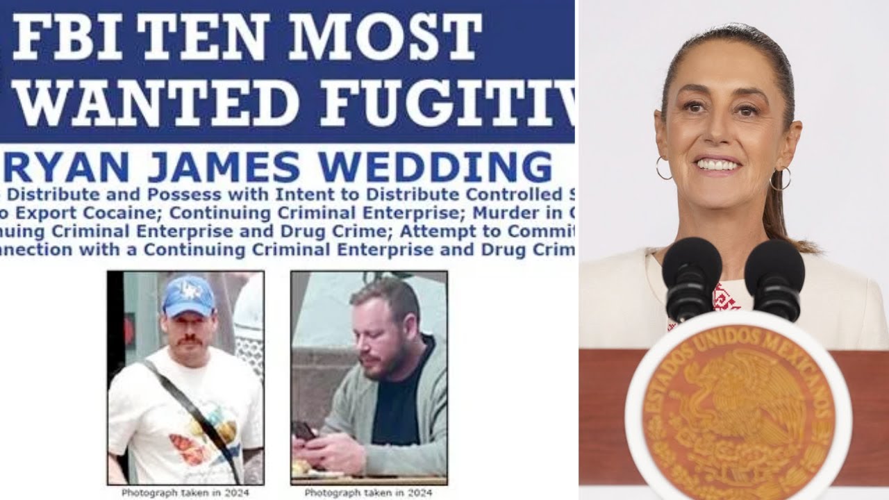 EN VIVO l FBI AGRADECE a SHEINBAUM por CAPTURA de EXATLETA OLÍMPICO LIGADO al CÁRTEL de SINALOA