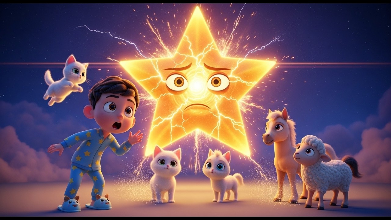 Twinkle Twinkle LITTLE STAR | Magical Kids Song for Children | Nursery Rhyme 3D Animation #twinkle