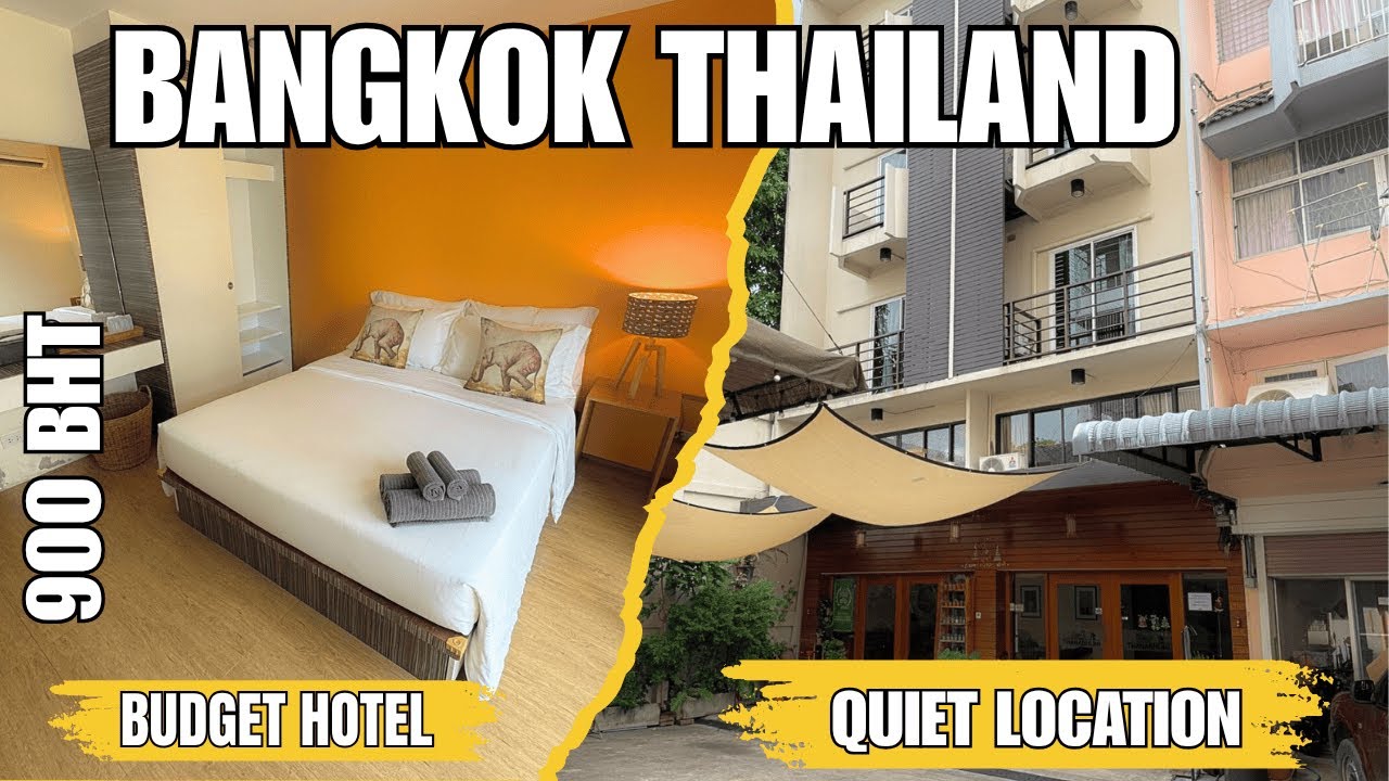 Bangkok Thailand Cheap Budget Hotel Recommendation Tour Review Vlog 2025