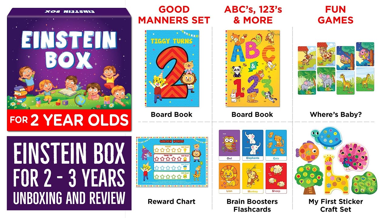 Einstein Box for 2 Year Old | Unboxing and Review | M&P Bliss