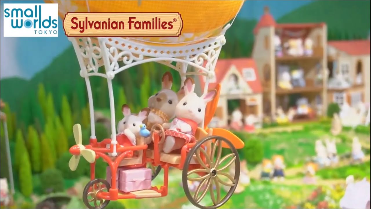 【動く！】シルバニアファミリーがスモールワールズにやってきた！！Sylvanian Families in SMALL WORLDS TOKYO!!