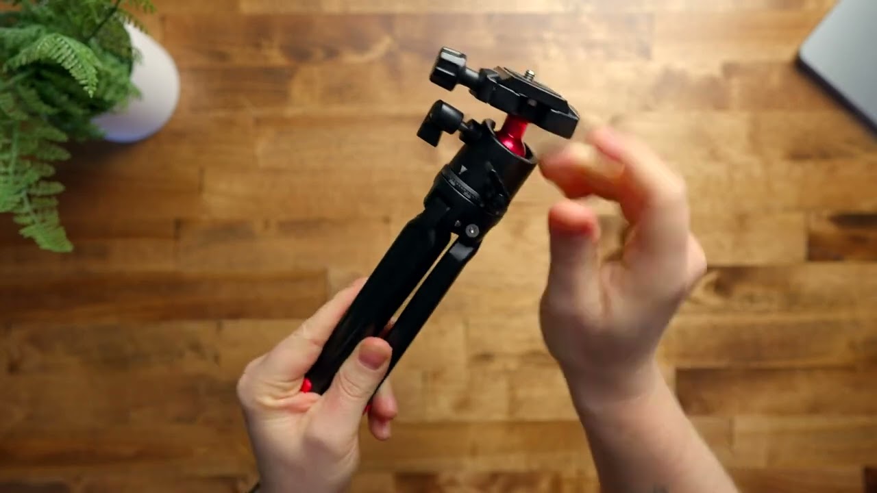 SmallRig Mini Tripod for Camera, Updated Desktop Tabletop Tripod with Arca Type Compatible QR Plate