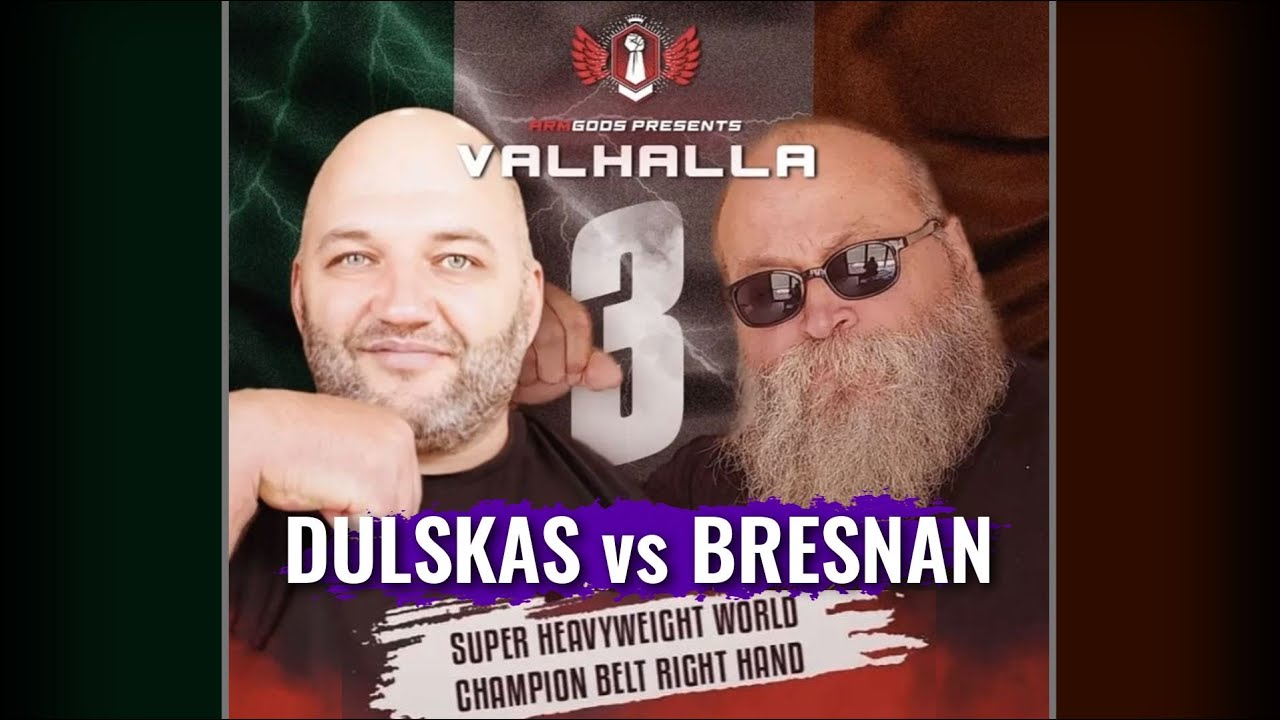 Armgods Valhalla 3 Official Footage | Tim Bresnan vs Mindaugas Dulskas |  World Title Match