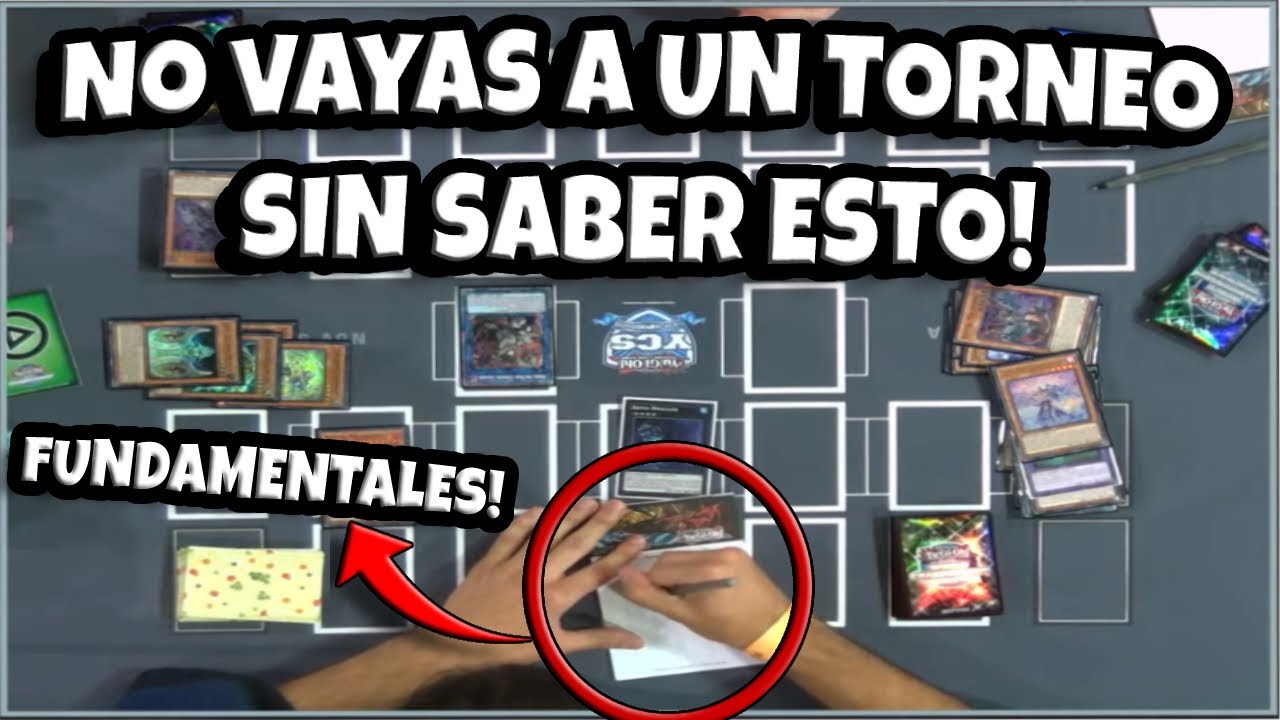COSAS QUE DEBES SABER ANTES DE IR A UN TORNEO DE YU-GI-OH | CONSEJOS | EL JUEZ MIRO