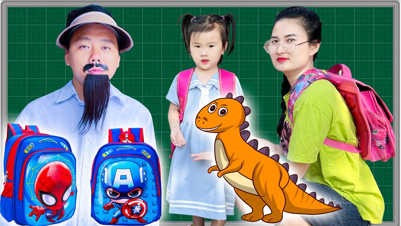 Changcady và nhiệm vụ trông em Cam tinh nghịch, giả làm thầy giáo cho Cam Cam đi học