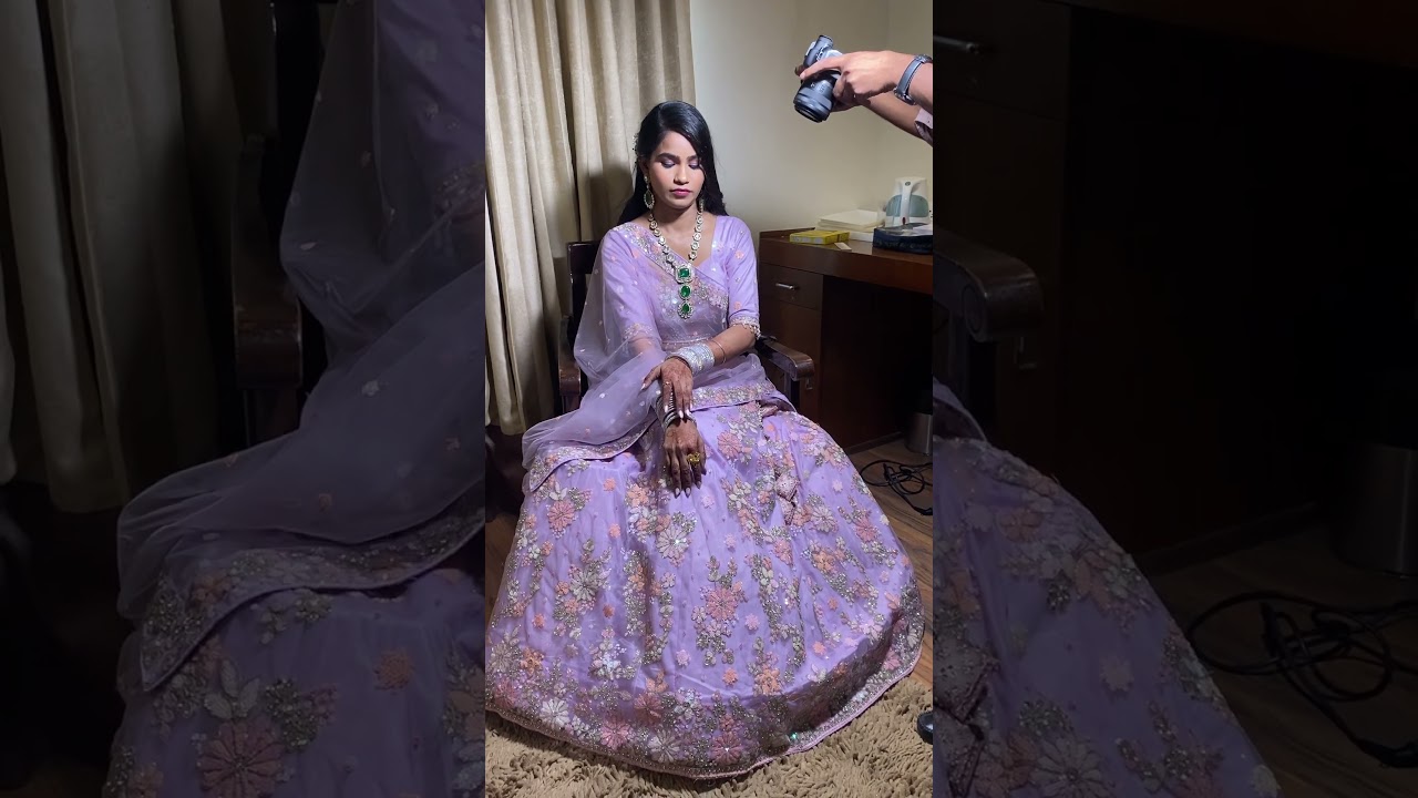 Bride shoot 🥰 #bollywood #song #newsong #love #wedding #sangeetentry #musicgenre #portraitshoot