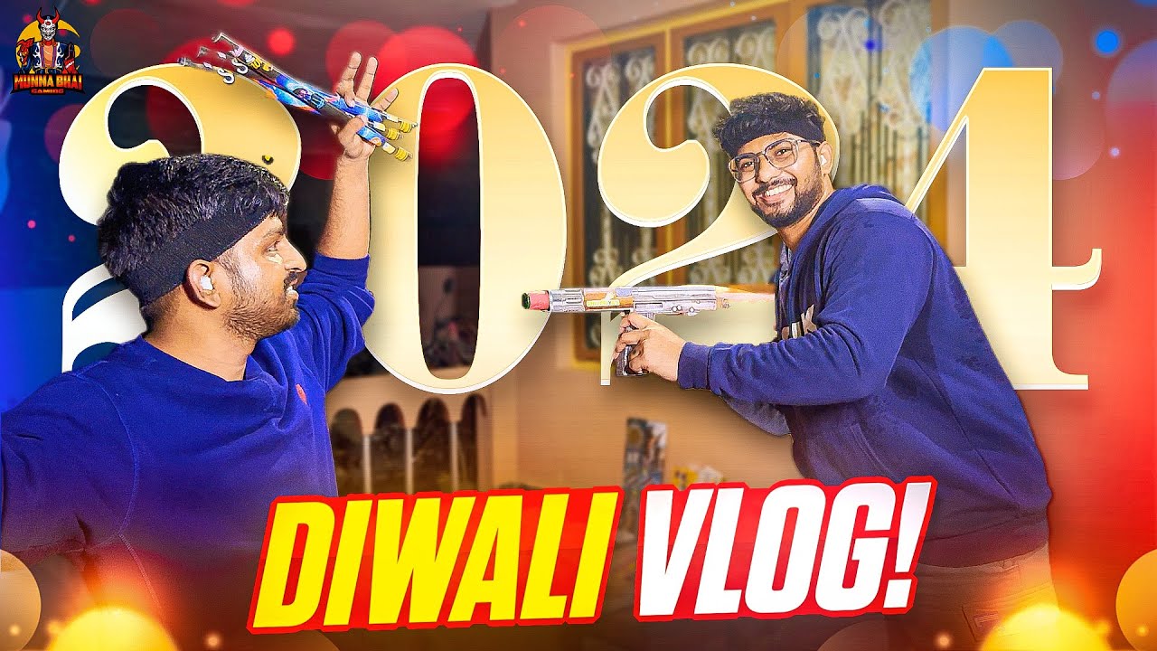 🪔 Diwali Celebrations Vlog 2024  🪔😍 - Munna Bhai Gaming - Telugu Vlogs