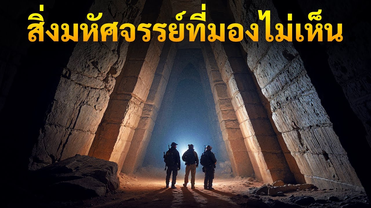 พบอุโมงค์โบราณที่สร้างขึ้นอย่างสมบูรณ์แบบในอียิปต์