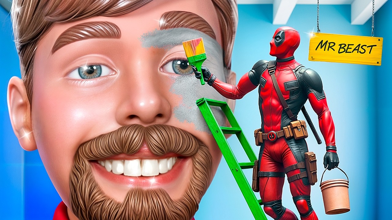 MrBeast VS Супергерои! Мы Построили Секретную Комнату для MrBeast!