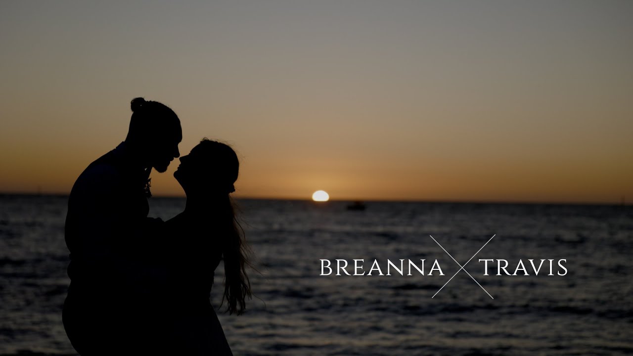 T R A V I S  +  B R E A N N A   I Perth Wedding Film I  Beach Wedding  I AQWA Wedding