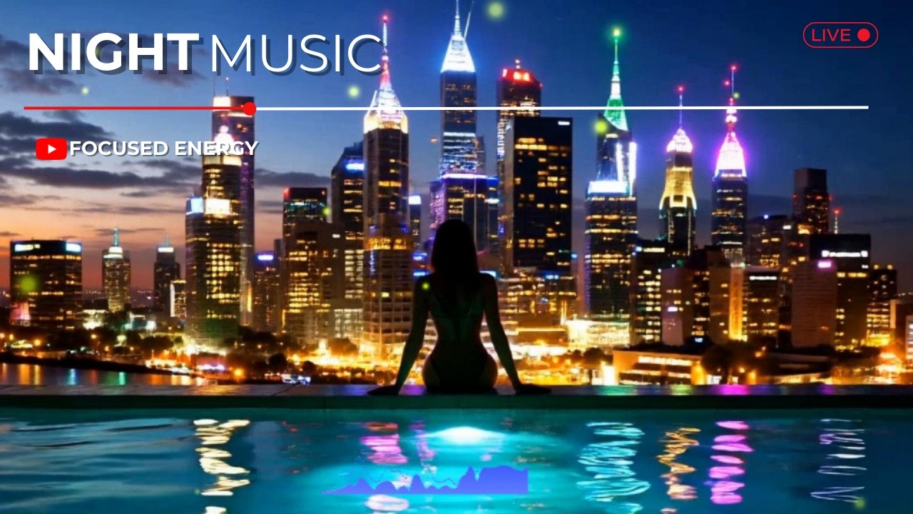 Night Cyber Music for Deep Focus | Relaxing Radio