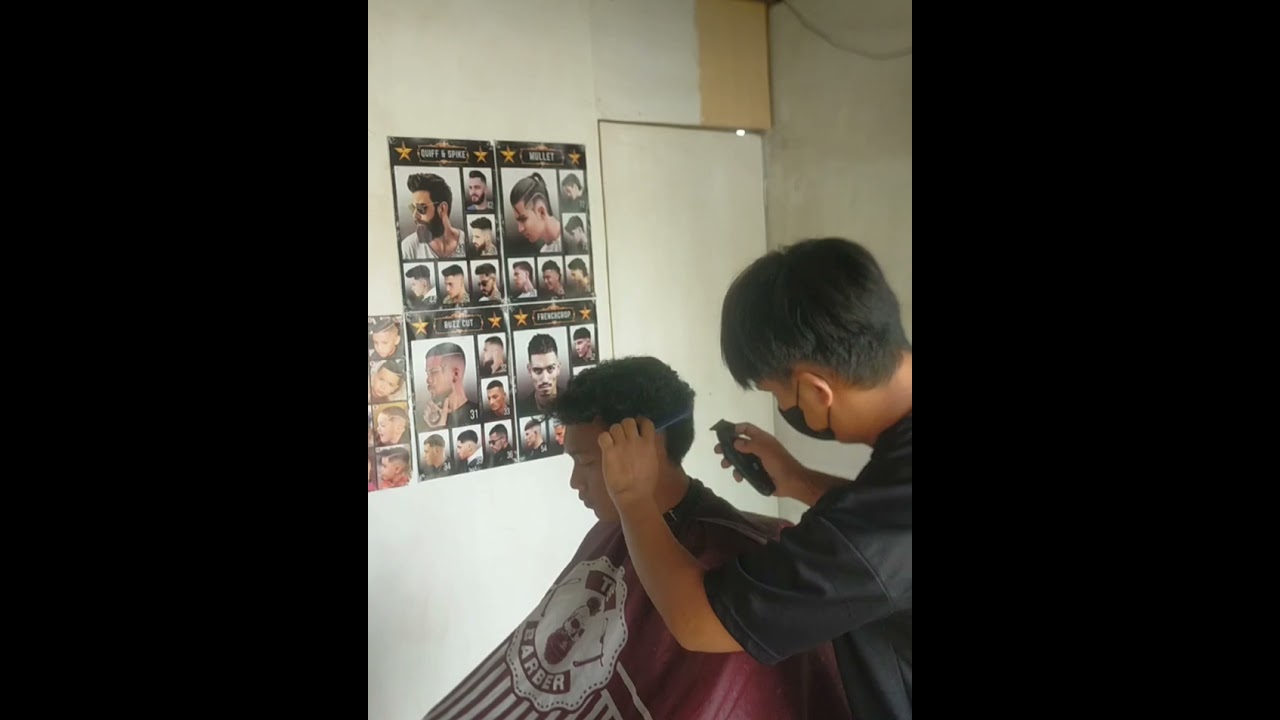 Garis putus nyambung lagi#haircut