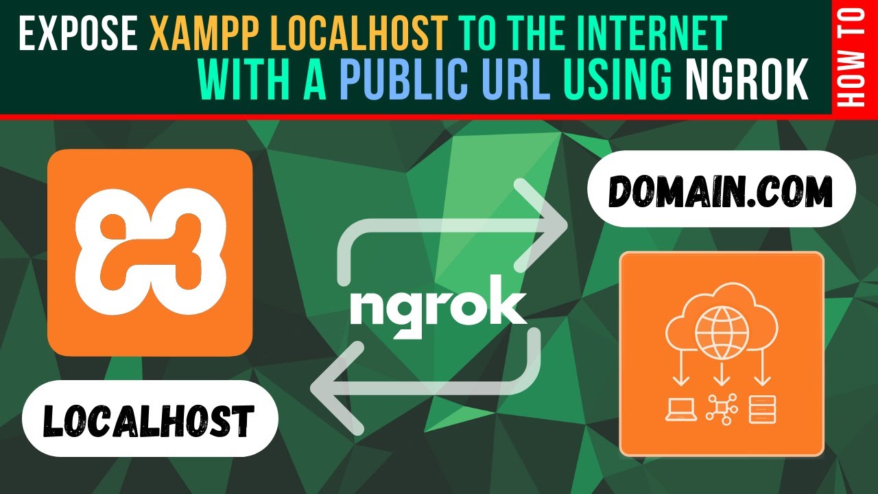 Как открыть доступ к локальному хосту XAMPP в Интернете с помощью ngrok #ngrok #xampp #localhost ...