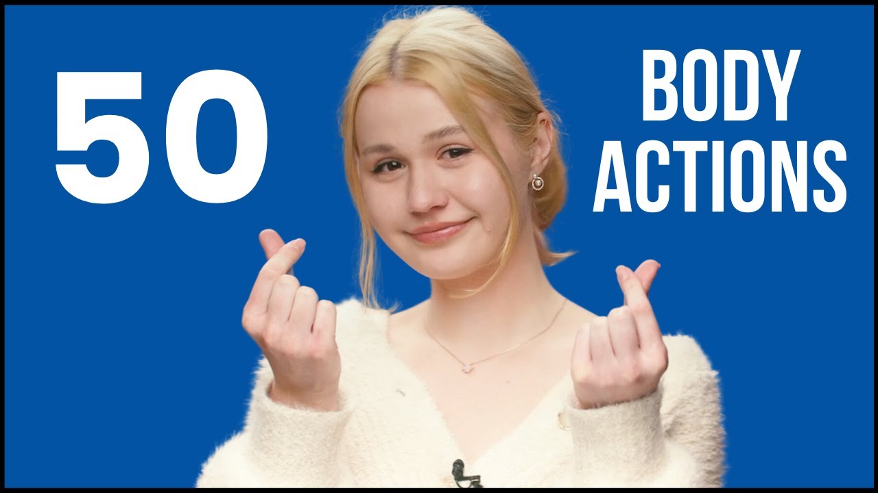 50 глаголов действия тела в действии | Изучаем английские выражения