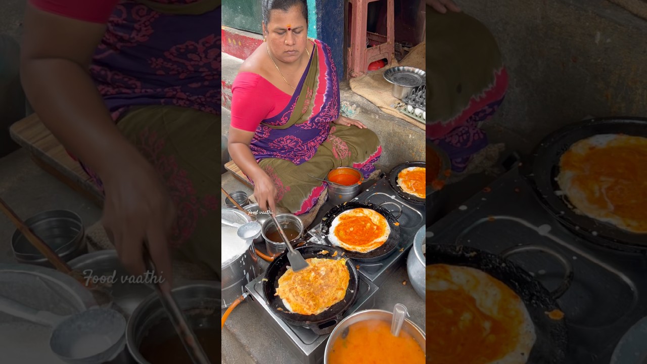 Andhara Special Mutta karam Dosa
